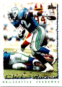 1995 Topps #360 Chris Warren - Picture 1 of 2