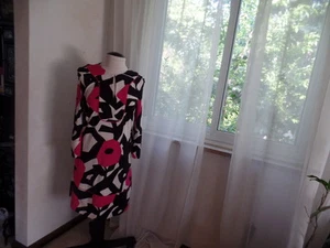 ALI RO BEAUTIFUL 100% SILK DRESS SZ 10 EUC - Picture 1 of 7