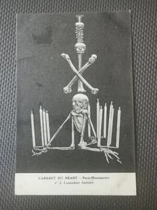 CPA 75 Cabaret du Néant - Paris-Montmartre - Lampadaire Funéraire - Imagen 1 de 2