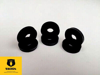 10 Stück NBR Gummischeiben M6, 18x6x3 Mm Gummi Unterlegscheiben, Dichtringe • 6.58€