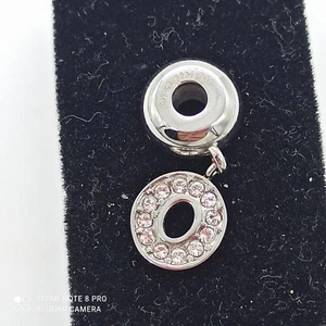 Brosway Pendente Charm Tres Jolie Lettera O Cristalli Swarovski + Sacchetto - Foto 1 di 7