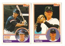 1983 Topps Traded - DETROIT TIGERS Team Set