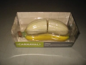 JUEGO DE COCTELERA DE SAL Y PIMIENTA DE PLÁTANO + BASE 3 PIEZAS Carnaval Sellado de fábrica - Imagen 1 de 4