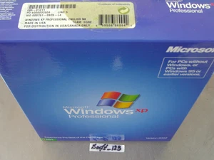 Microsoft Windows XP Professional Full English Retail MS WIN PRO=NEW SEALED BOX= - Picture 1 of 5
