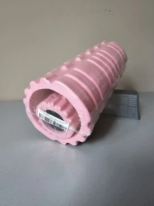 Gym Fitness Pink Foam Roller Set - 2 Pilates Yoga Exercise Back Muscle Massage - Picture 1 of 6