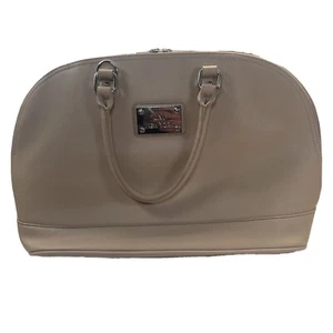 JM New York Large Tote Shoulder Bag beige Career, Casual, Business Pocketbook - Picture 1 of 8