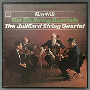 D690 Bartok 6 String Quartets Juilliard String Quartet 3LP Columbia D3S 717 Ster - Picture 1 of 4