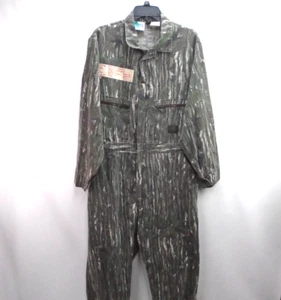 Vintage Liberty Camo Coveralls Mens Size L (42-44) Realtree Unlined Made in USA - Picture 1 of 21