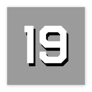 Military Graphics US Navy Hull Number Decal USS Blue Ridge LCC-19 Sticker - Picture 1 of 1