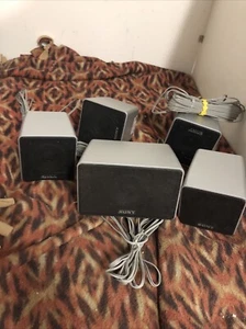 Sony 5 Speaker System SS-SRP700, SS-CNP700, SS-MSP700 surround system speakers  - Picture 1 of 6