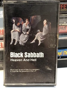 Black Sabbath - Heaven And Hell - 1989 - Cassette Tape 1980 Warner Bros. Records - Picture 1 of 4