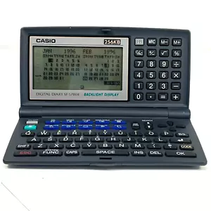 Tested ✅ - Casio Digital Diary SF-5780E 256KB - QWERTY Backlight Display - Picture 1 of 10