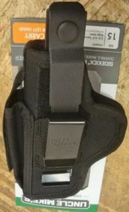 Uncle Mikes RH & LH SIDEKICK 70150 3.5" - 4.5" Lg Auto S&W M&P9 M&P40&40C M&P9C - Picture 1 of 8
