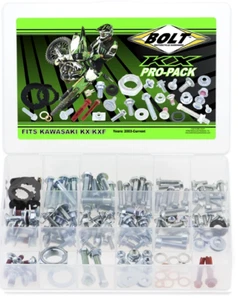 Kawasaki motocross pro bolt KIT KX 125 250 2003 - 2008 KXF 250 450 2004 - 2021 - Imagen 1 de 1