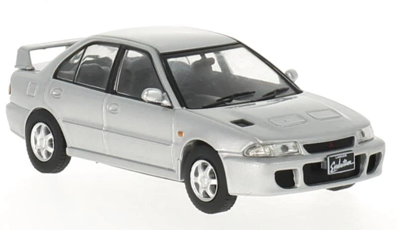 MITSUBISHI Lancer Evolution I - 1992 - silver - WhiteBox 1:43 - Immagine 1 di 4