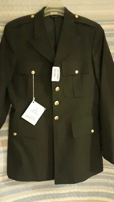 DSCP DeRossi & Son NEW US Army Mens Uniform Blazer Coat  Green 39 L - Image 1 of 4