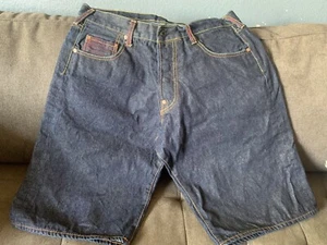 Red Monkey Co RMC Martin Ksohoh Short Jeans Sz. 36 Lot 1001 | VERY GOOD - Picture 1 of 9