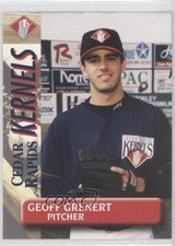 1996 McDonald's Cedar Rapids Kernels Geoff Grenert