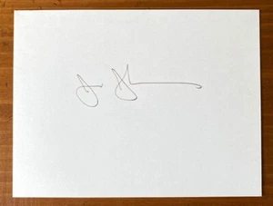 Jasper Johns / MOMA Picasso Invite / Original signature! - Picture 1 of 3