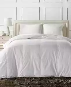 Charter Club Premium Down Comforter, Light Weight, White, FULL / QUEEN - Picture 1 of 6