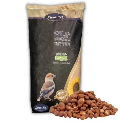 10 kg Erdnusskerne mit Haut Erdnüsse Vogelfutter Ganzjährig Wildvögel Lyra Pet® - Bild 1 von 4