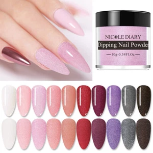 24 Colori Nicole Diary Polvere Per Immersione In Polvere Acrilica Glitter ☆ - Imagen 1 de 36
