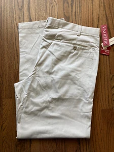 Merona Hose Ultimate Flat Front Khaki für Herren GRÖSSE - W42 X L32 B1#745 - Bild 1 von 8