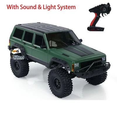 IN STOCK 2.4G RC Rock Crawler Car 1/10 Scale Climbing Truck w/ Lights Sounds - Image 1 of 4