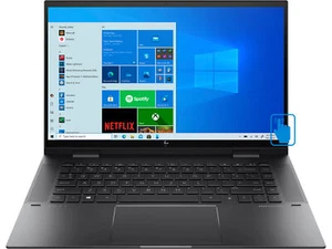 HP ENVY x360 15.6" 1920x1080 AMD Ryzen 5 5500U 16GB 256GB SSD Windows 11 Home - Picture 1 of 5