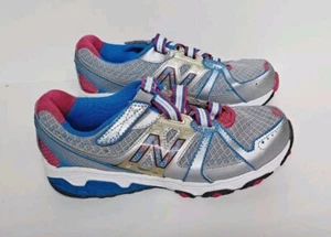 Women's New Balance 689 Athletic Shoes Sneakers Size 6 Gray Blue Pink KV689PY - Picture 1 of 8