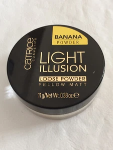 Catrice Banana Puder Light Illusion Loose Powder Yellow Matt 11 g - Bild 1 von 2