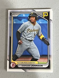 (9) Card Lot 2024 Bowman Hobby Paper Termarr Johnson #BP-24 Pittsburgh Pirates - Picture 1 of 2