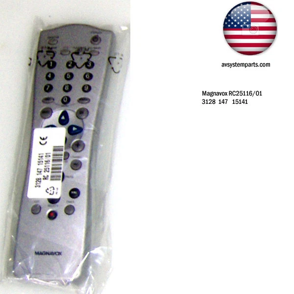 Magnavox  Remote Control MRV 640,630,650,660 Philips DVD-R615,dvdr3475 - Image 1 of 1