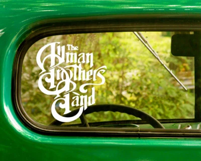 THE DECAL AND STICKER MAFIA 2 THE ALLMAN BROTHERS BAND DECALs Stickers Bogo For Car Truck Window Bumper