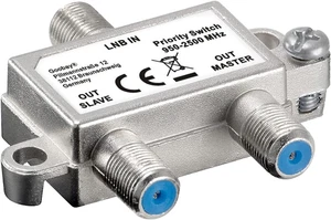 51445 Switch Satellitare SAT, Argento - Foto 1 di 12
