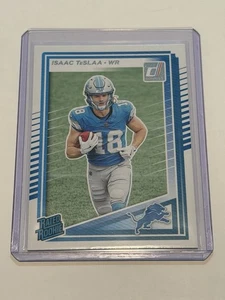 2025 Panini Donruss Isaac Tesla Optic Rated Rookie Lions #338 - Bild 1 von 2