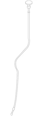 Varilla de medición de aceite original Mercedes-Benz 642-010-09-72 Foto 1 de 3