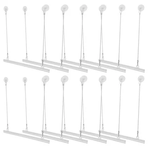 12 Sets Poster Hängestange Rahmen mit Haken und Ketten - Bilderstreifen Halterung - Bild 1 von 12