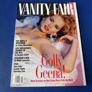 #A72 Geena Davis - Vanity Fair - September 1992, Courtney Love - Foto 1 di 20