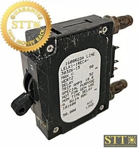 INTERRUPTOR DE CIRCUITO BALA LELK1-1REC4-30326-15 AIRPAX 15 AMP - Imagen 1 de 4