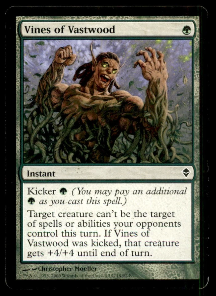 MTG Vines of Vastwood LP Light Play Zendikar [5227] - Image 1 of 1