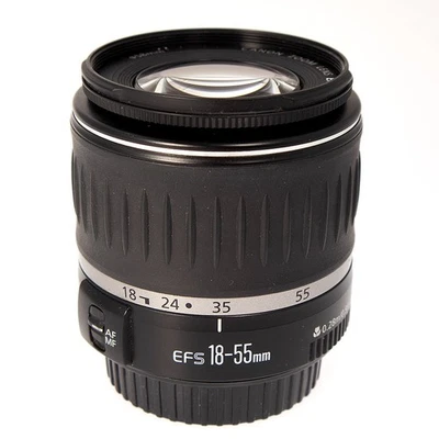 CANON 18-55mm f/3.5-5.6 EF-S Autofocus Camera Zoom Lens - Tested - Excellent - Image 1 of 4