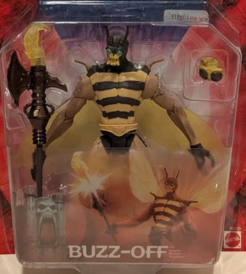 Boneco de ação Masters of the Universe Buzz-Off - Mattel, 2003 - NOVO - Imagem 1 de 4