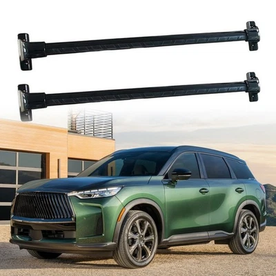Barras transversales negras rieles de carga aptos para Infiniti QX60 L51 2022-2025 Foto 1 de 4