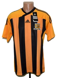 *BNWT* HULL CITY ENGLAND 2011/2012 HOME FOOTBALL SHIRT ADIDAS M - Picture 1 of 7