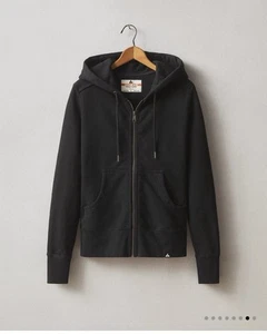 NWT American Giant Classic Zip Hoodie Size Medium Black Women’s - Picture 1 of 6