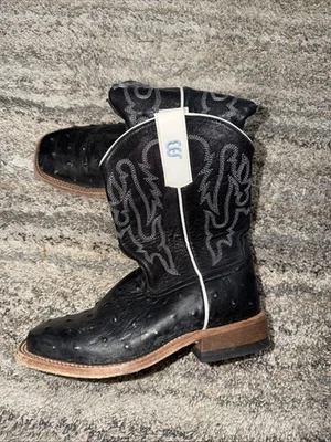 Botas occidentales Anderson Bean juveniles talla 2 avestruz Foto 1 de 4