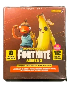 2020 Panini Fortnite Series 2 Factory Sealed Mega Box EXCLUSIVE CRACKED ICE+++++ - Picture 1 of 6