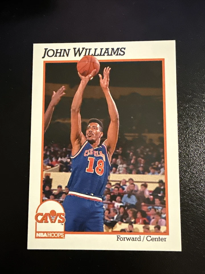 1991-92 NBA Hoops - 约翰·威廉姆斯 #42 — 第 1/1 张图片