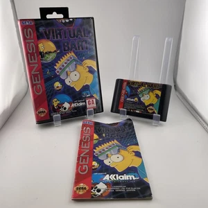 Virtual Bart - Sega Genesis - CIB - Foto 1 di 17
